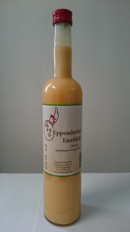 Flasche Eierlikör